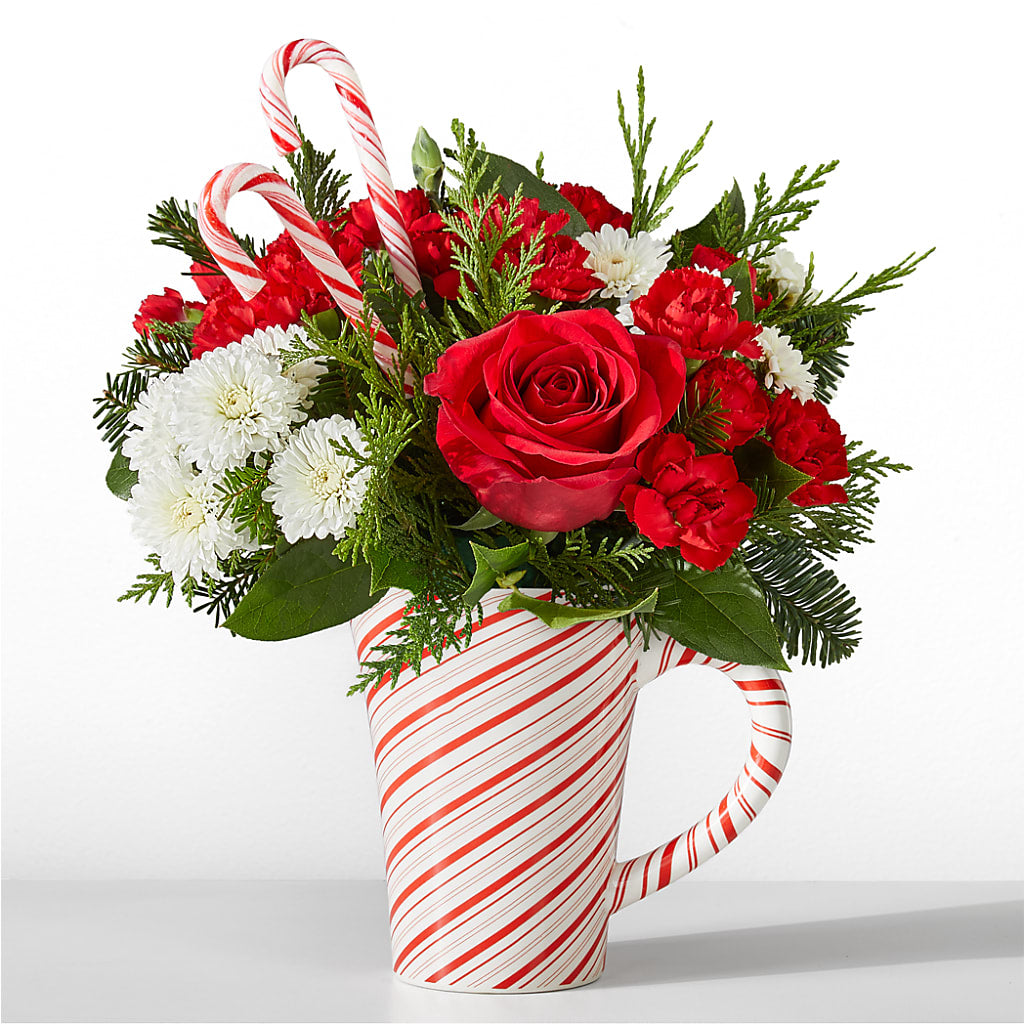 Peppermint Swirl Mug – HELEN'S FLORIST AND GARDEN CENTER, Whitehouse Station NJ