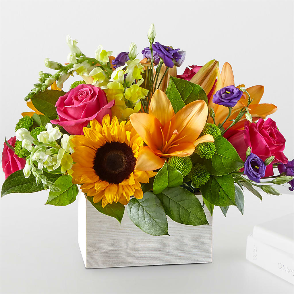 Best Day Box Bouquet – HELEN'S FLORIST AND GARDEN CENTER, Whitehouse Station NJ