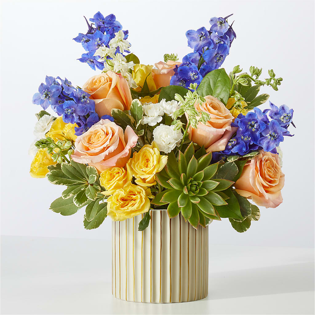 Cobalt Reverie Bouquet – HELEN'S FLORIST AND GARDEN CENTER, Whitehouse Station NJ