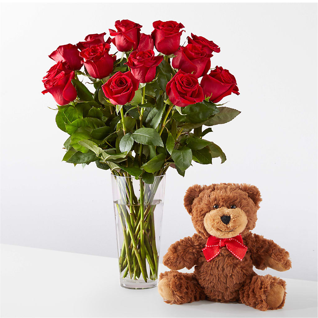 Romantic Long Stem Red Rose Bouquet Bundles – HELEN'S FLORIST AND GARDEN CENTER, Whitehouse Station NJ