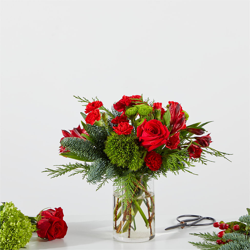 Merry Moment Bouquet – A Florist Original – HELEN'S FLORIST AND GARDEN CENTER, Whitehouse Station NJ