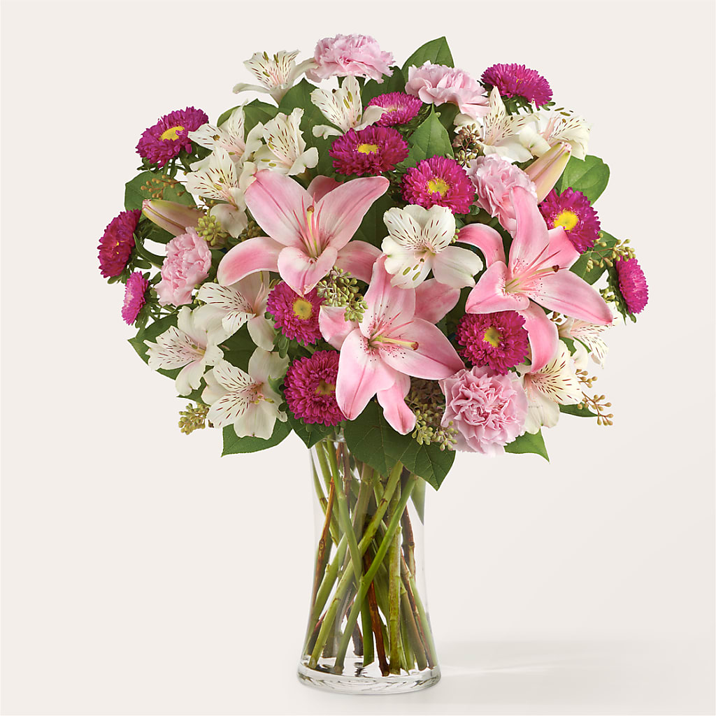 Feeling Fuchsia Bouquet – HELEN'S FLORIST AND GARDEN CENTER, Whitehouse Station NJ