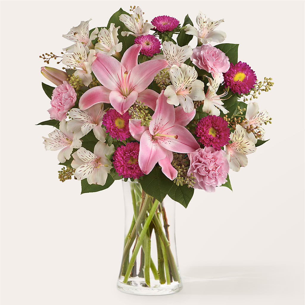 Feeling Fuchsia Bouquet – HELEN'S FLORIST AND GARDEN CENTER, Whitehouse Station NJ