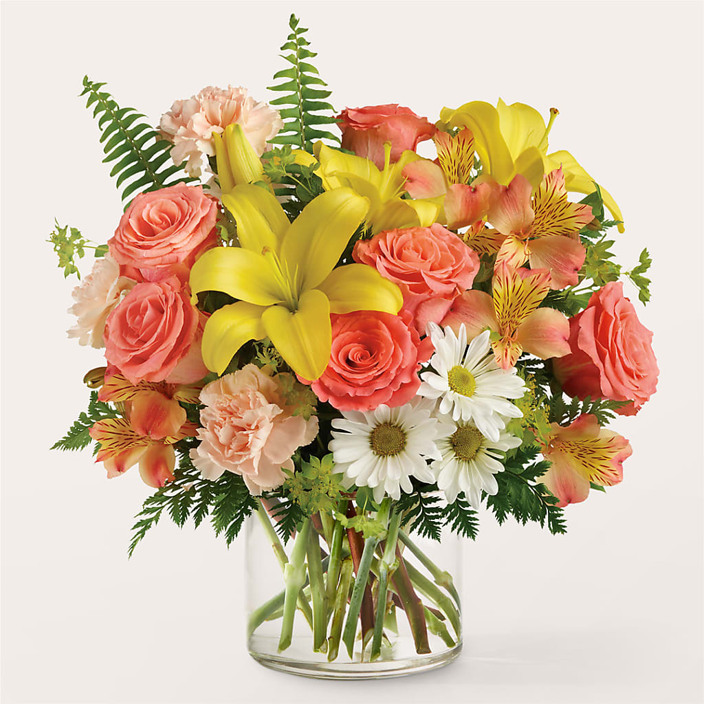 Sunset Strip Bouquet – HELEN'S FLORIST AND GARDEN CENTER, Whitehouse Station NJ