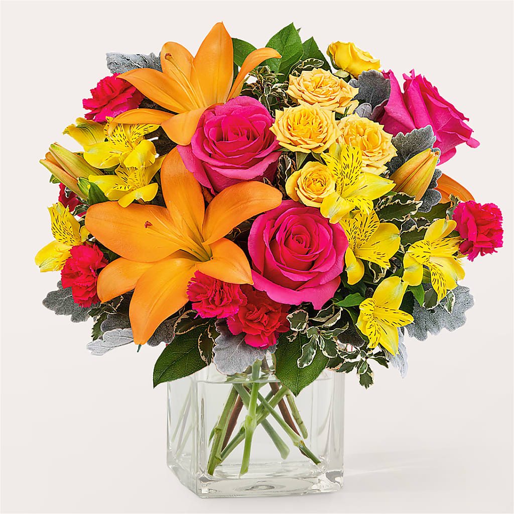 To the Tropics Bouquet – HELEN'S FLORIST AND GARDEN CENTER, Whitehouse Station NJ