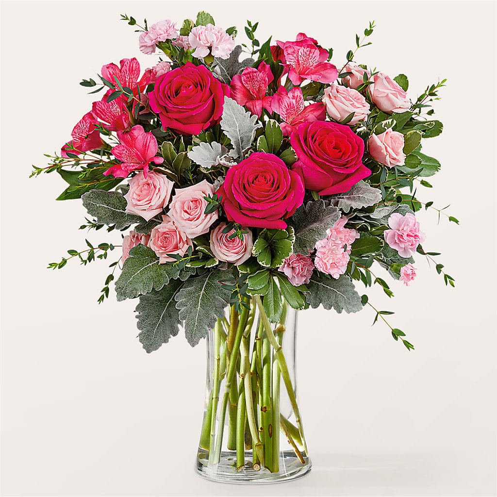 Tickled Pink Bouquet – HELEN'S FLORIST AND GARDEN CENTER, Whitehouse Station NJ