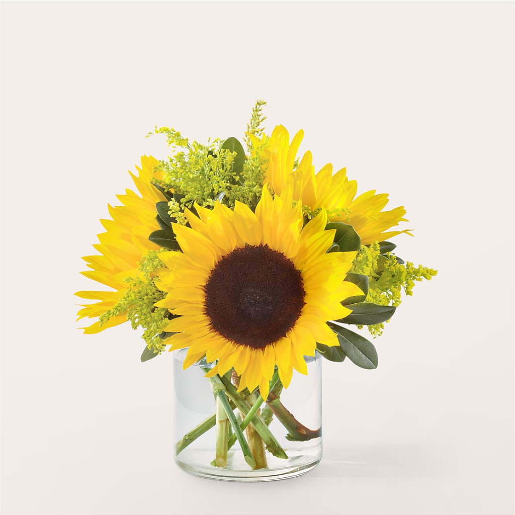 Beaming Sunflower Bouquet – HELEN'S FLORIST AND GARDEN CENTER, Whitehouse Station NJ