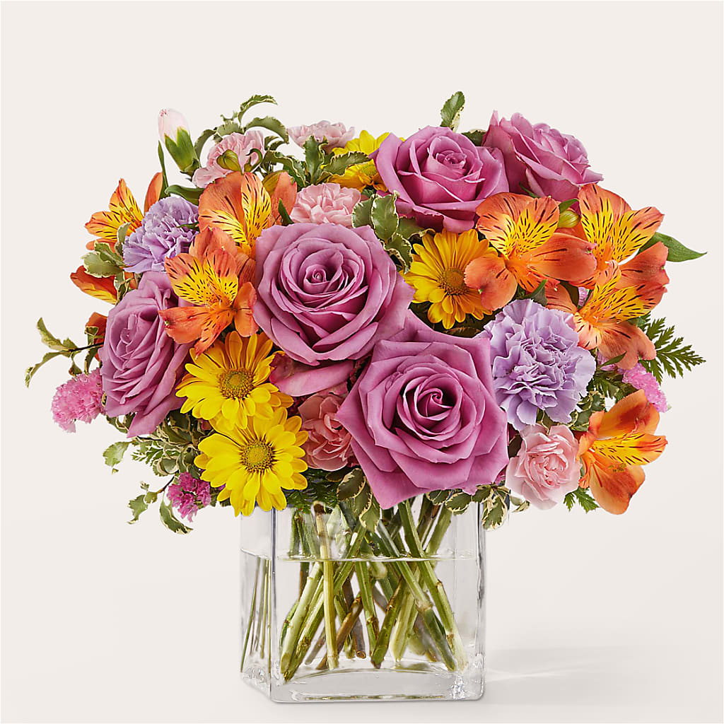 Shades of Happiness Bouquet – HELEN'S FLORIST AND GARDEN CENTER, Whitehouse Station NJ