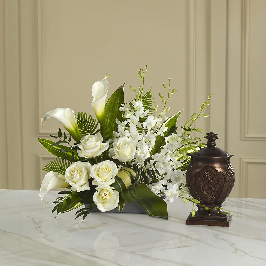 At Peace Arrangement – HELEN'S FLORIST AND GARDEN CENTER, Whitehouse Station NJ