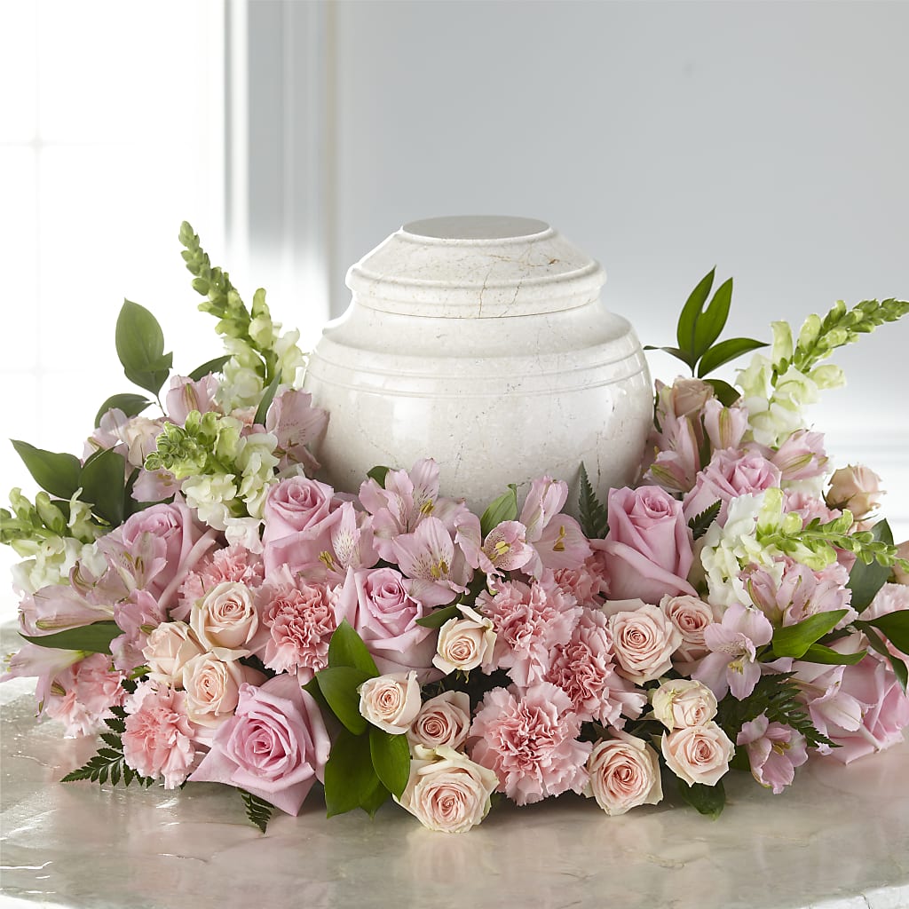 Blooms of Hope Cremation Adornment – HELEN'S FLORIST AND GARDEN CENTER, Whitehouse Station NJ