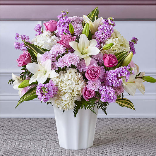 Heaven Sent Floor Basket – HELEN'S FLORIST AND GARDEN CENTER, Whitehouse Station NJ