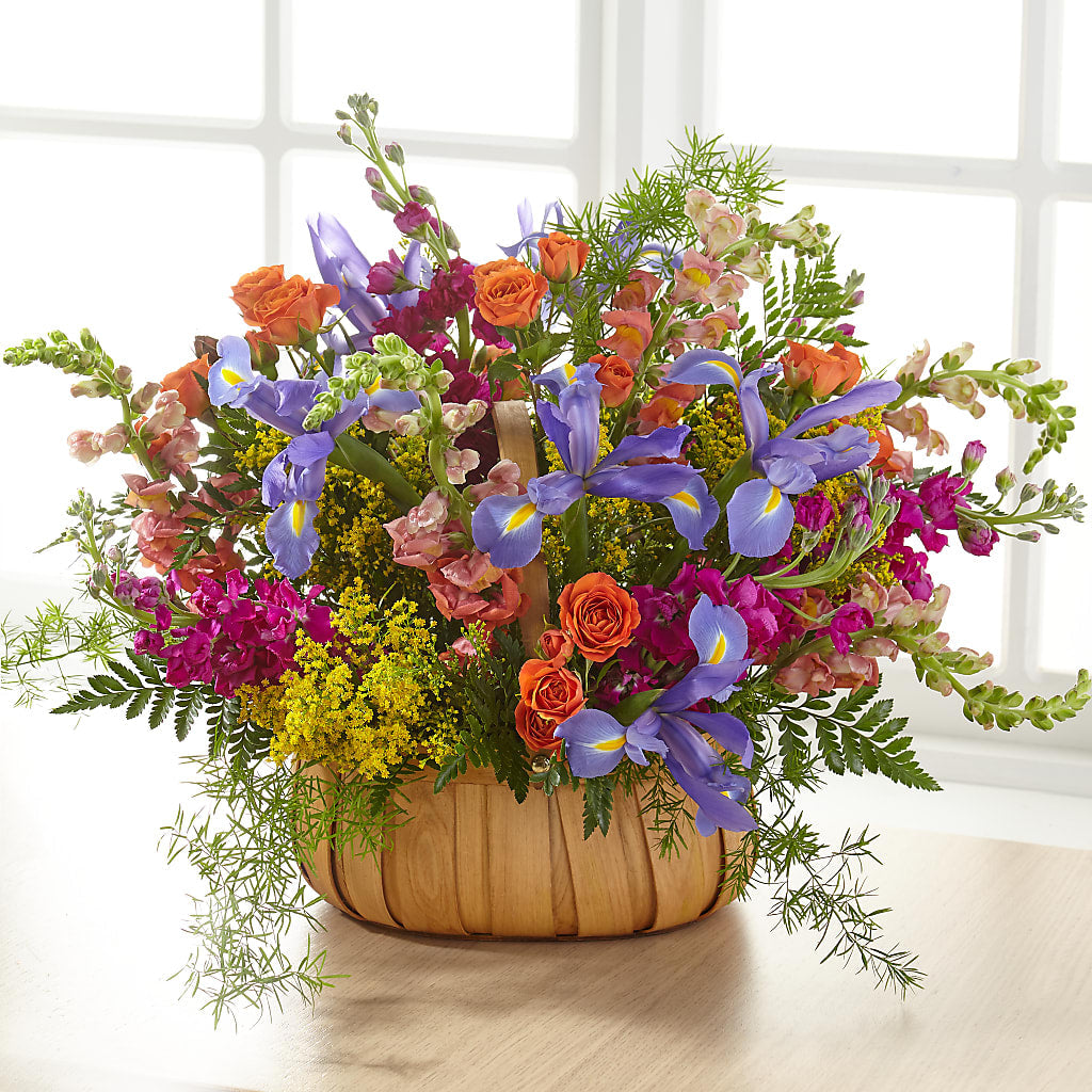 Garden of Life Basket – HELEN'S FLORIST AND GARDEN CENTER, Whitehouse Station NJ