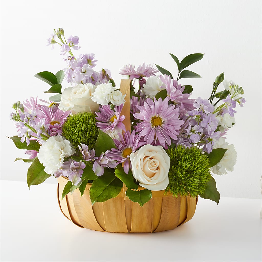 Peace & Love Basket – HELEN'S FLORIST AND GARDEN CENTER, Whitehouse Station NJ