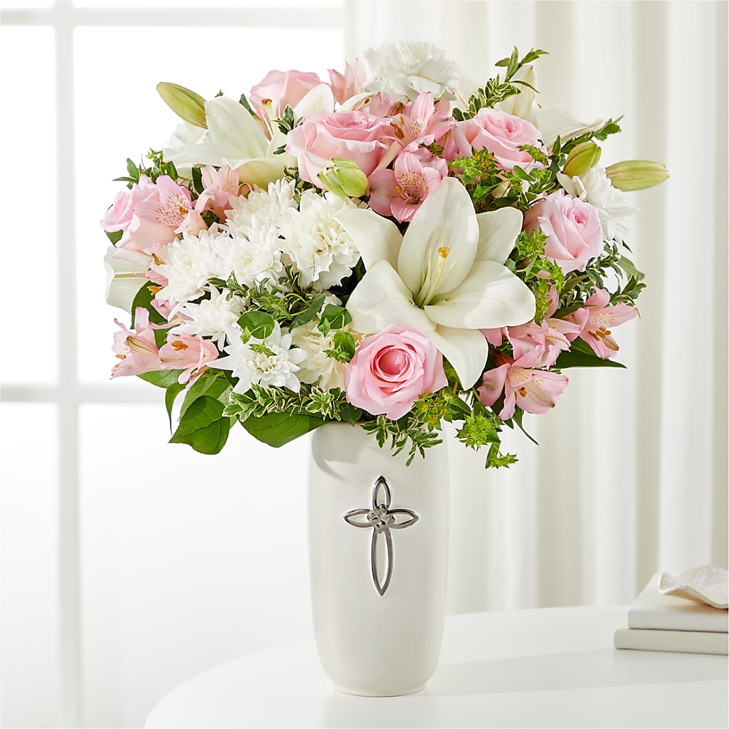 Kindly Devoted Bouquet – HELEN'S FLORIST AND GARDEN CENTER, Whitehouse Station NJ