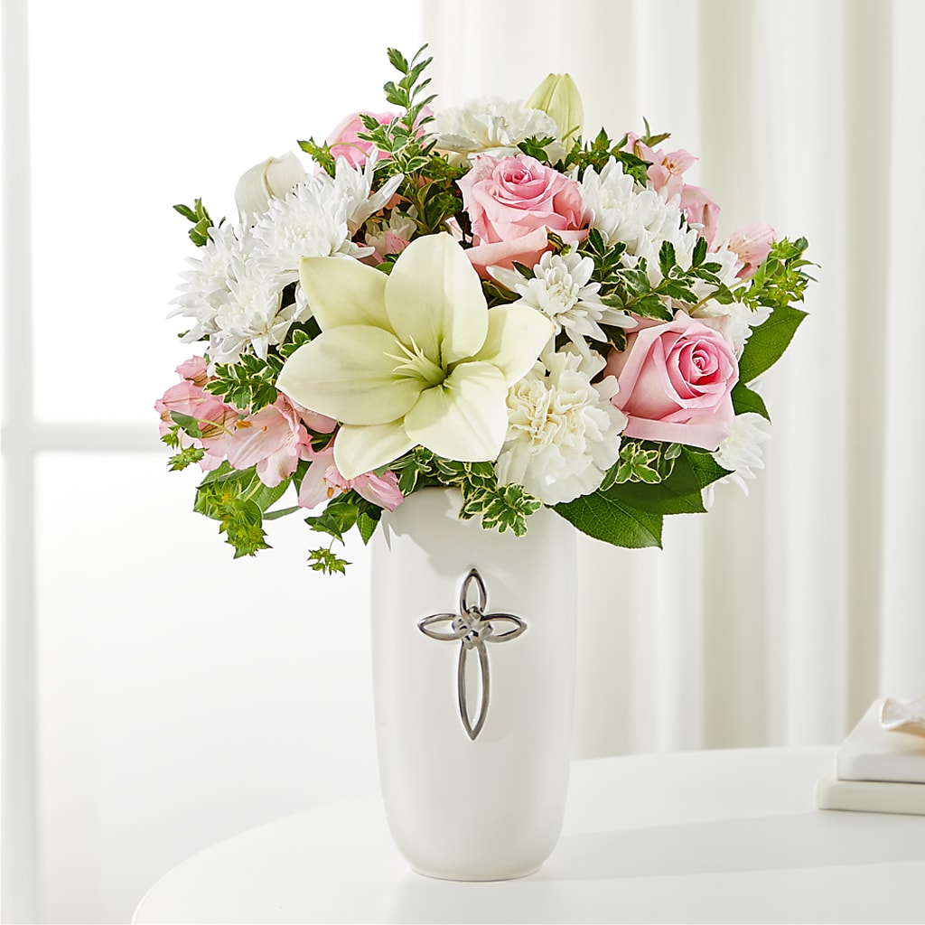Kindly Devoted Bouquet – HELEN'S FLORIST AND GARDEN CENTER, Whitehouse Station NJ