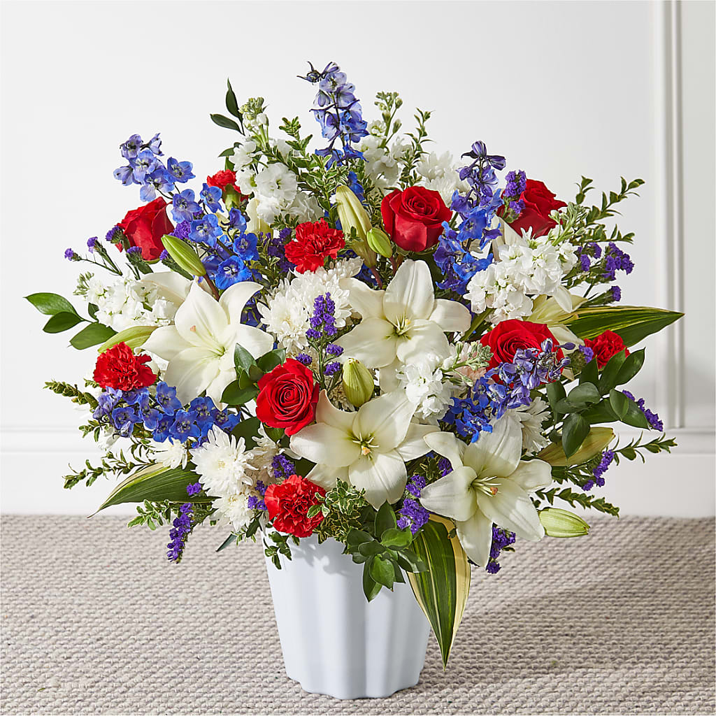 Consoled Floor Basket – HELEN'S FLORIST AND GARDEN CENTER, Whitehouse Station NJ