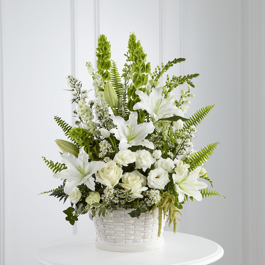 In Our Thoughts Arrangement – HELEN'S FLORIST AND GARDEN CENTER, Whitehouse Station NJ