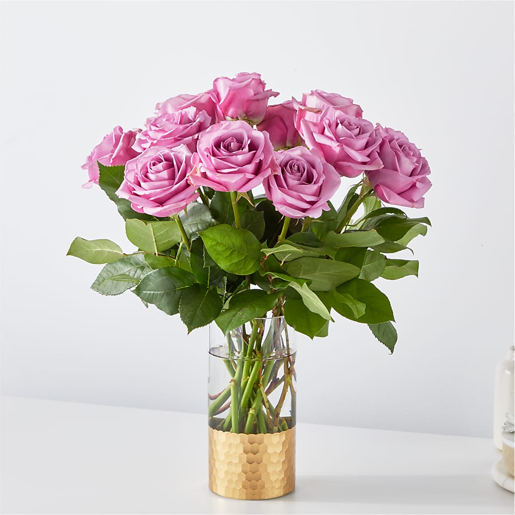 Secret Admirer Lavender Rose Bouquet – HELEN'S FLORIST AND GARDEN CENTER, Whitehouse Station NJ