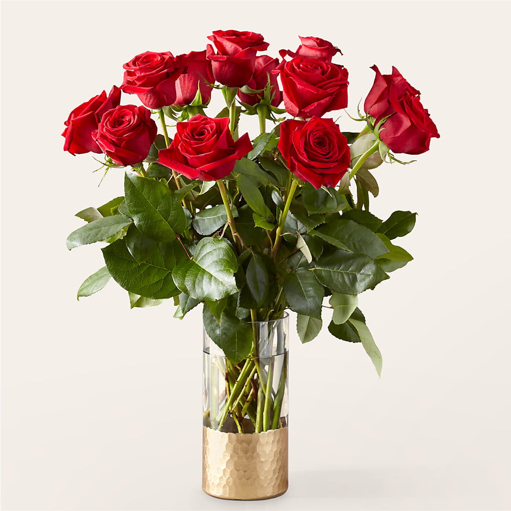 Classic Love Red Rose Bouquet – HELEN'S FLORIST AND GARDEN CENTER, Whitehouse Station NJ