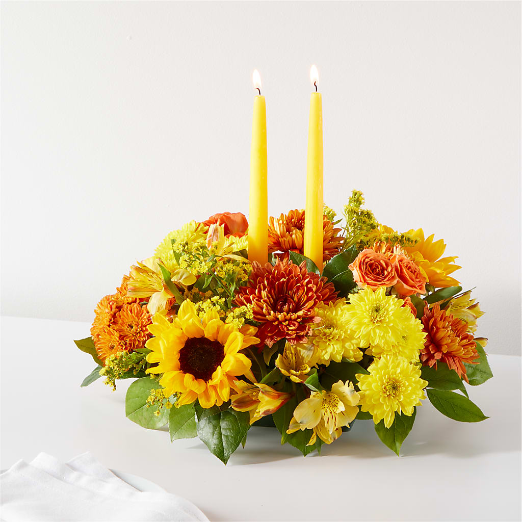 Autumn Harmony Centerpiece – HELEN'S FLORIST AND GARDEN CENTER, Whitehouse Station NJ