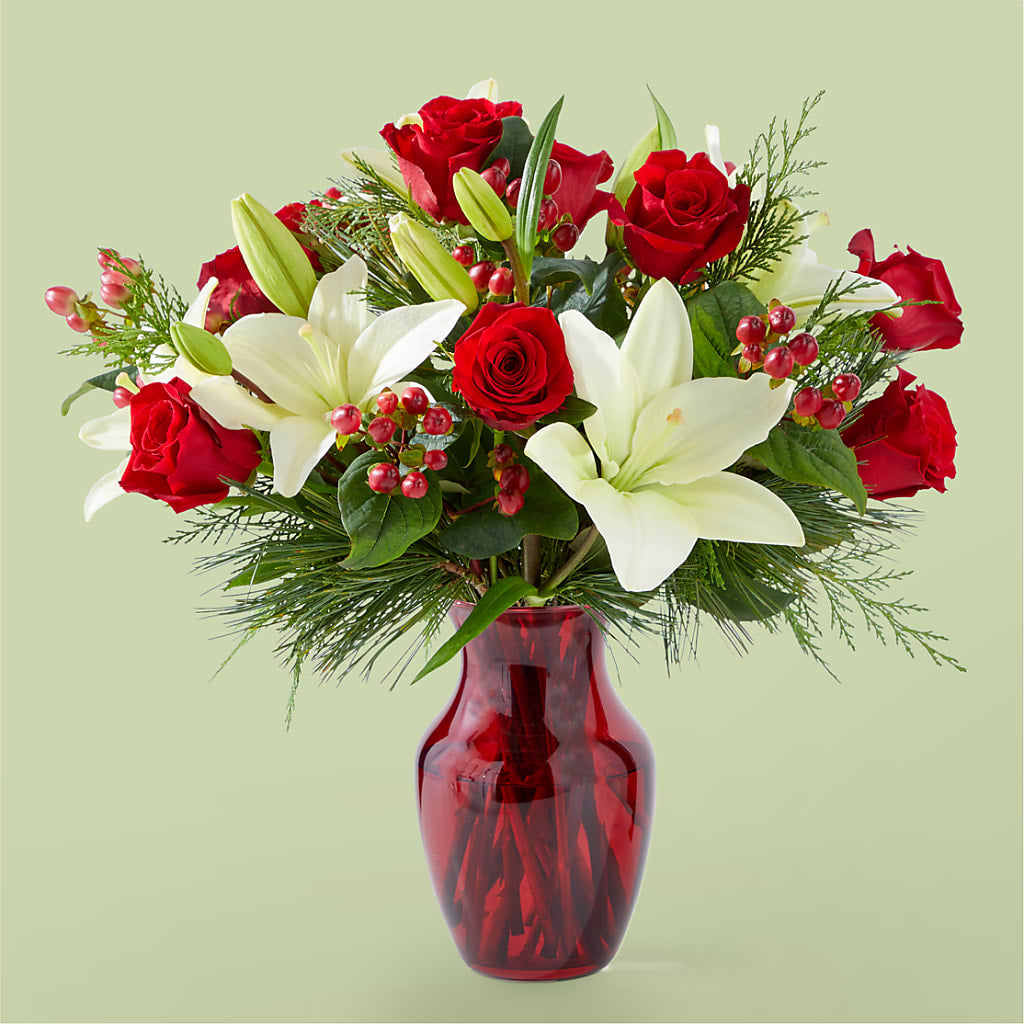 Evergreen Delight Bouquet – HELEN'S FLORIST AND GARDEN CENTER, Whitehouse Station NJ
