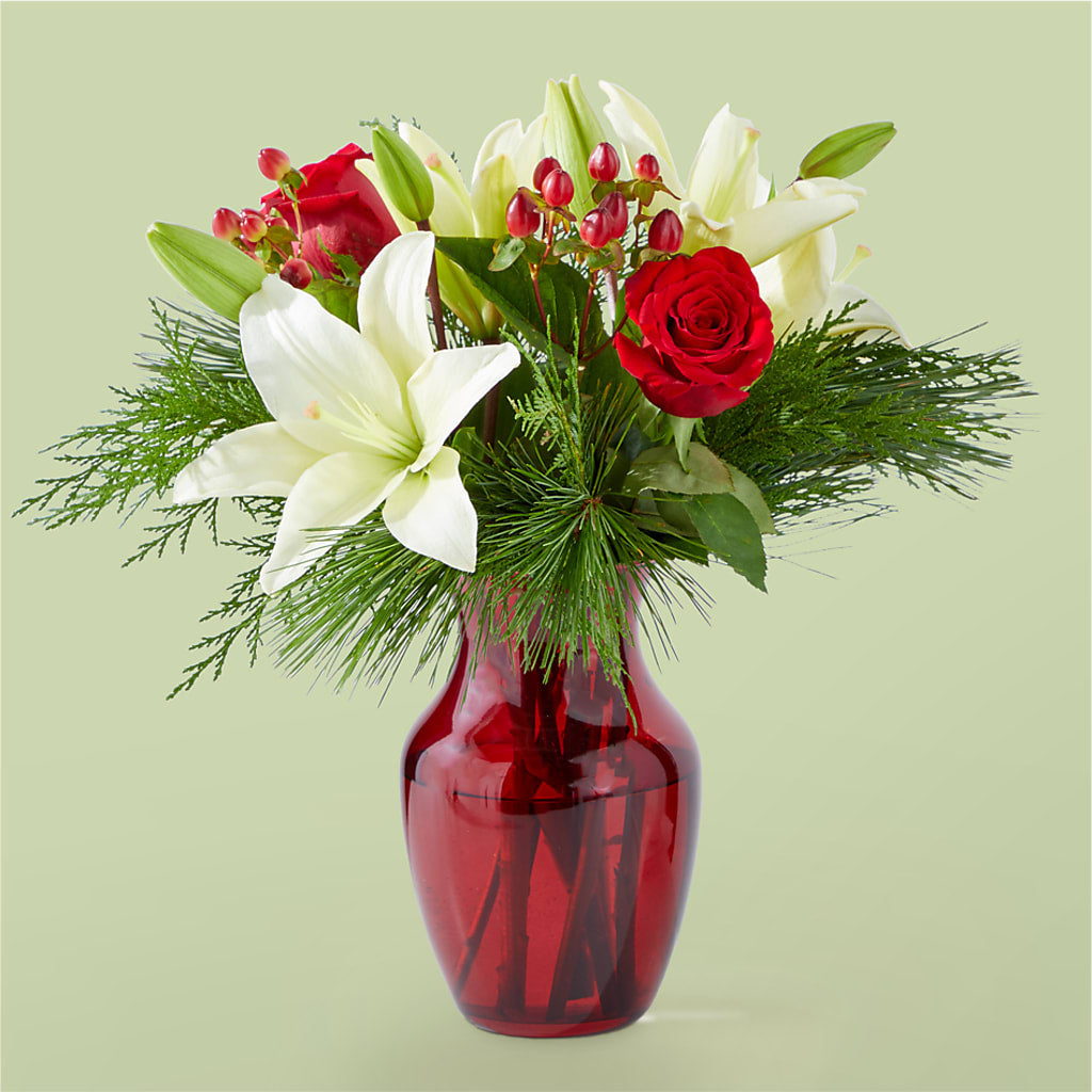 Evergreen Delight Bouquet – HELEN'S FLORIST AND GARDEN CENTER, Whitehouse Station NJ