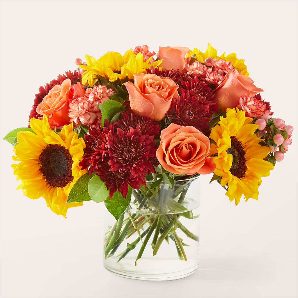 September Sunset Bouquet – HELEN'S FLORIST AND GARDEN CENTER, Whitehouse Station NJ