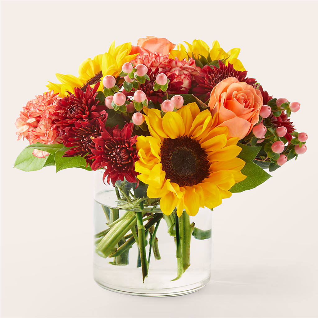 September Sunset Bouquet – HELEN'S FLORIST AND GARDEN CENTER, Whitehouse Station NJ