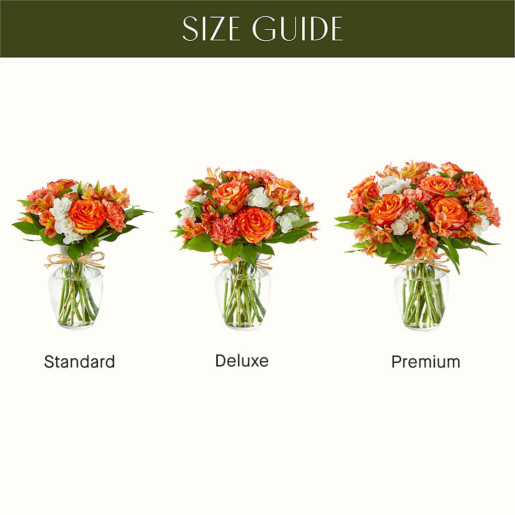 Apricot Glow Bouquet – HELEN'S FLORIST AND GARDEN CENTER, Whitehouse Station NJ
