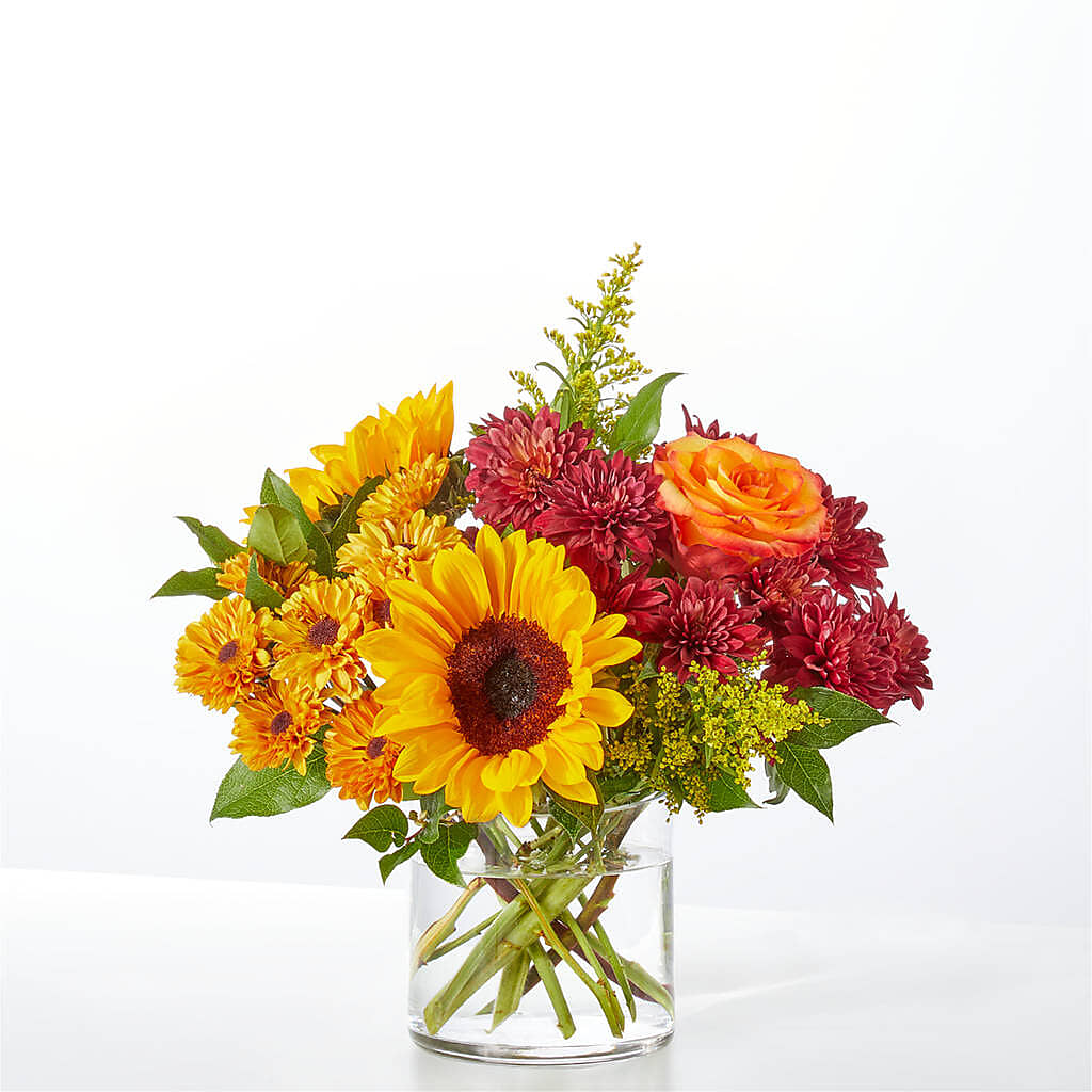 Flannel Scarf Bouquet – HELEN'S FLORIST AND GARDEN CENTER, Whitehouse Station NJ
