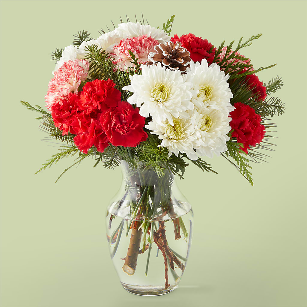 Candy Cane Lane Bouquet – HELEN'S FLORIST AND GARDEN CENTER, Whitehouse Station NJ