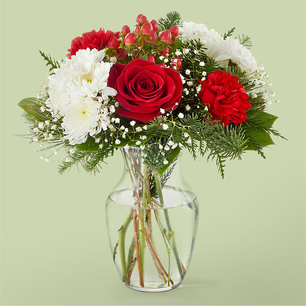 Chance of Flurries Bouquet – HELEN'S FLORIST AND GARDEN CENTER, Whitehouse Station NJ