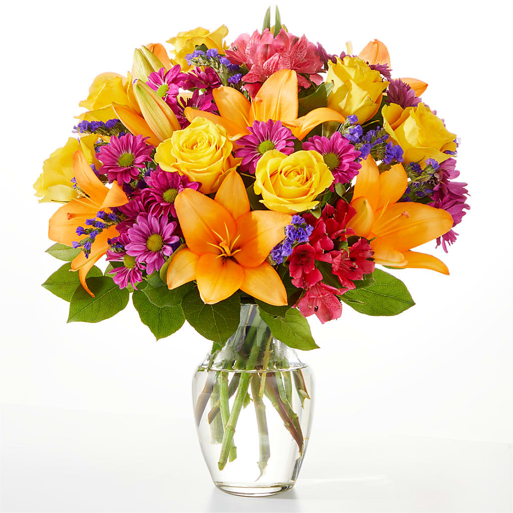 Colorful Visions Bouquet – HELEN'S FLORIST AND GARDEN CENTER, Whitehouse Station NJ