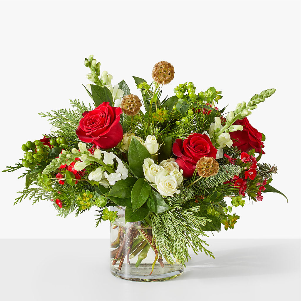 Deck the Halls Bouquet – HELEN'S FLORIST AND GARDEN CENTER, Whitehouse Station NJ