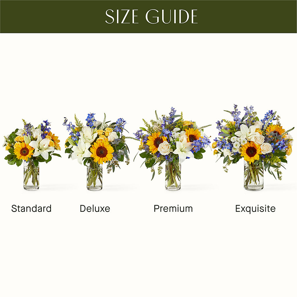 Wonderfully Sunny Bouquet – HELEN'S FLORIST AND GARDEN CENTER, Whitehouse Station NJ
