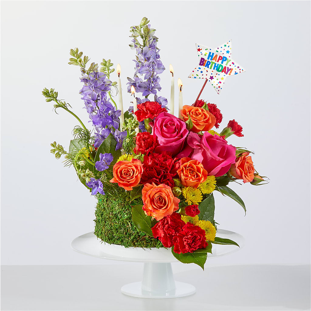 Best Year Yet Floral Cake – HELEN'S FLORIST AND GARDEN CENTER, Whitehouse Station NJ