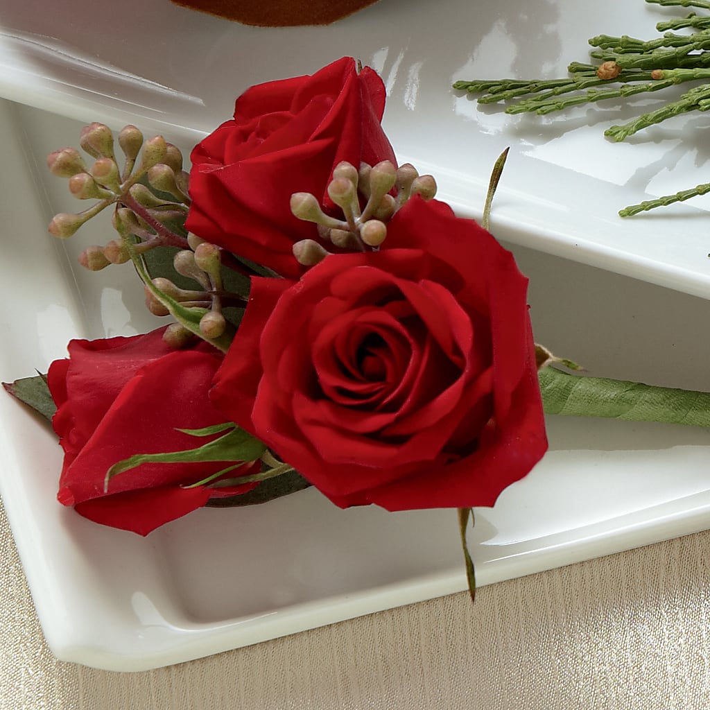 Red Spray Rose Boutonniere – HELEN'S FLORIST AND GARDEN CENTER, Whitehouse Station NJ