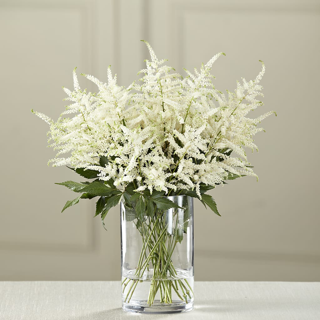 White Astilbe Bouquet – HELEN'S FLORIST AND GARDEN CENTER, Whitehouse Station NJ