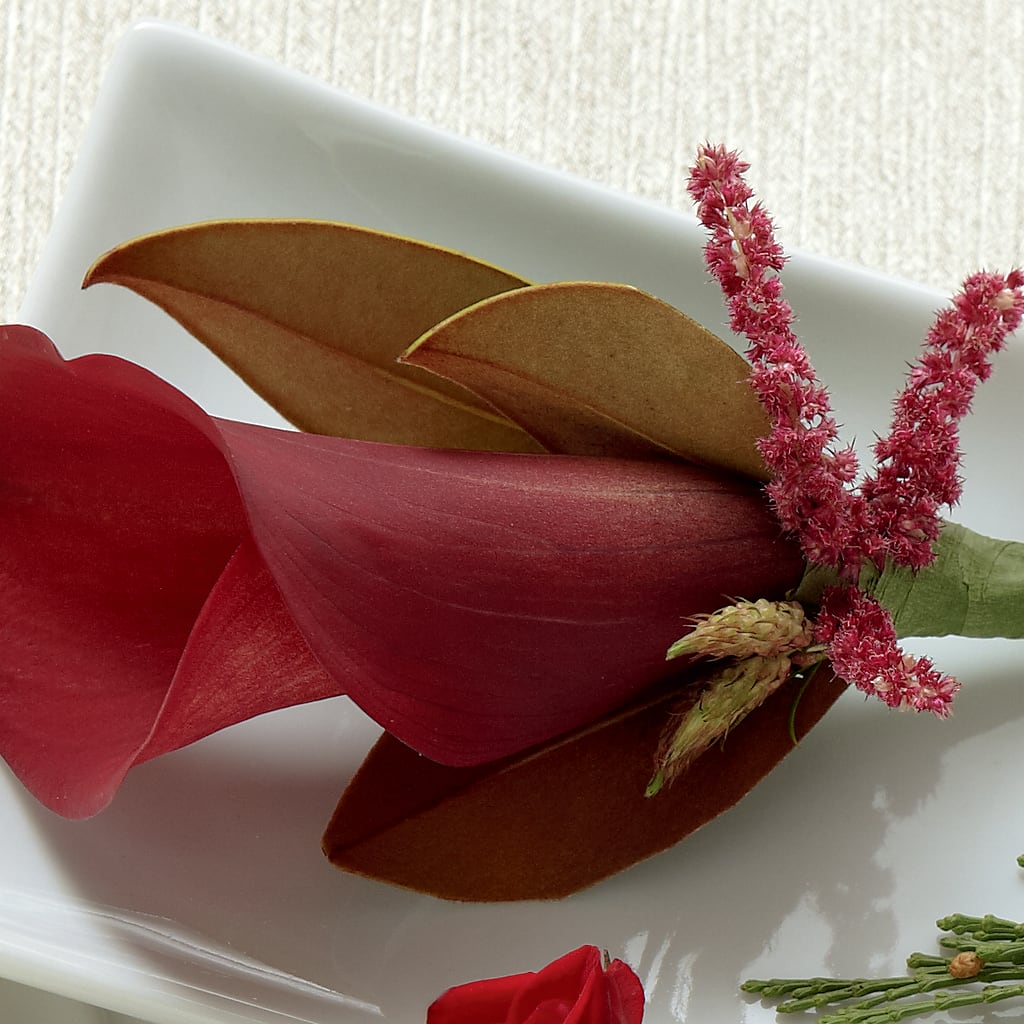 Red Calla Boutonniere – HELEN'S FLORIST AND GARDEN CENTER, Whitehouse Station NJ