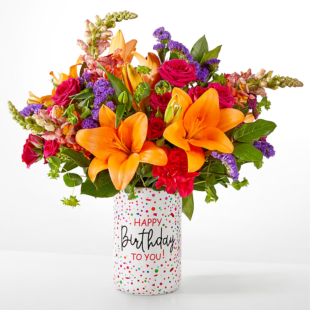 Birthday Palooza Bouquet – HELEN'S FLORIST AND GARDEN CENTER, Whitehouse Station NJ