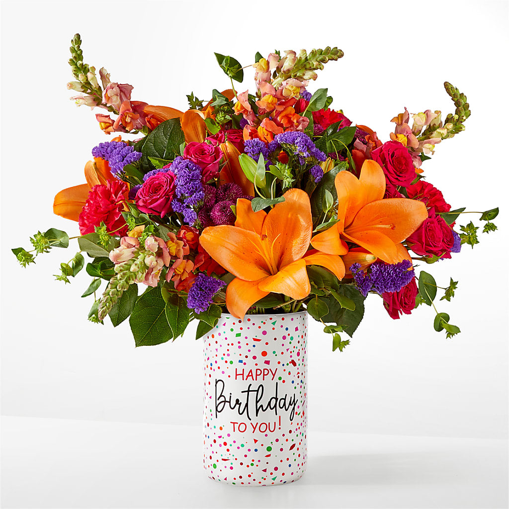 Birthday Palooza Bouquet – HELEN'S FLORIST AND GARDEN CENTER, Whitehouse Station NJ