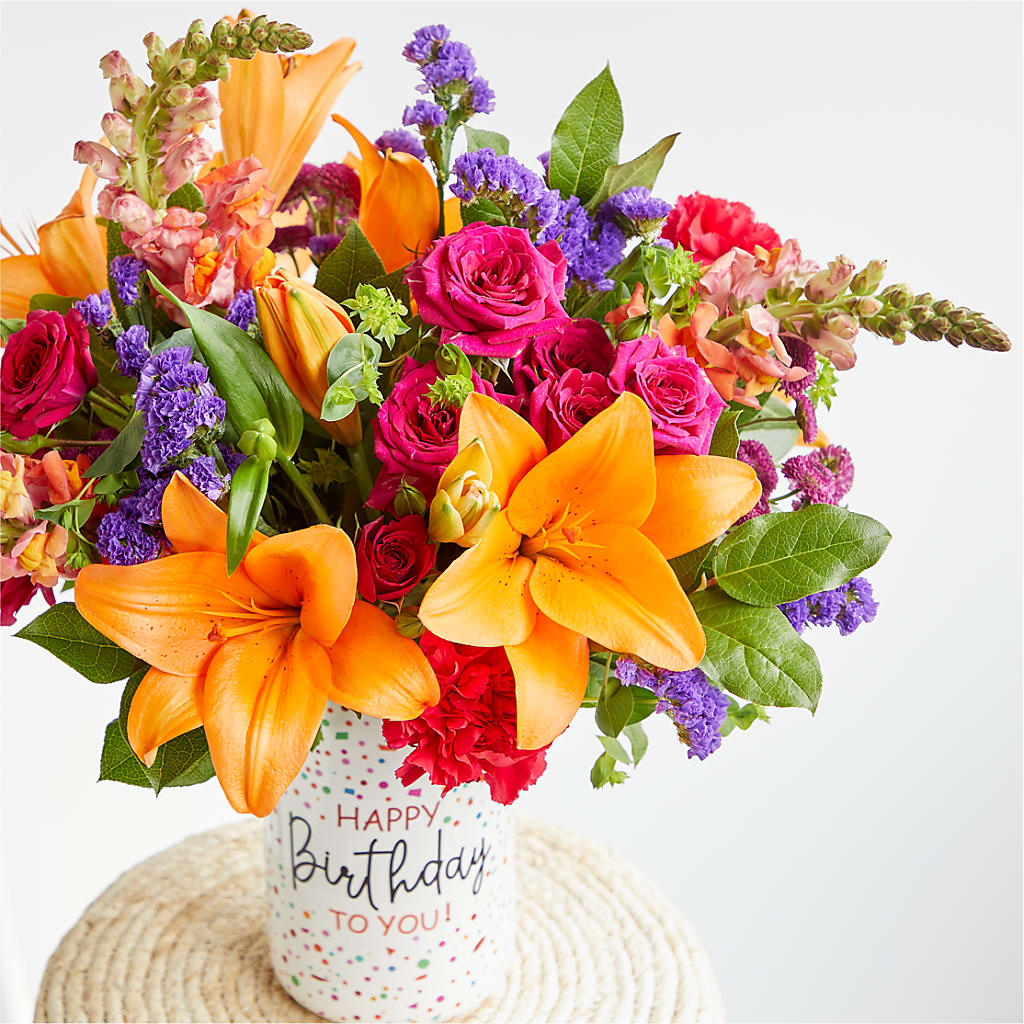 Birthday Palooza Bouquet – HELEN'S FLORIST AND GARDEN CENTER, Whitehouse Station NJ