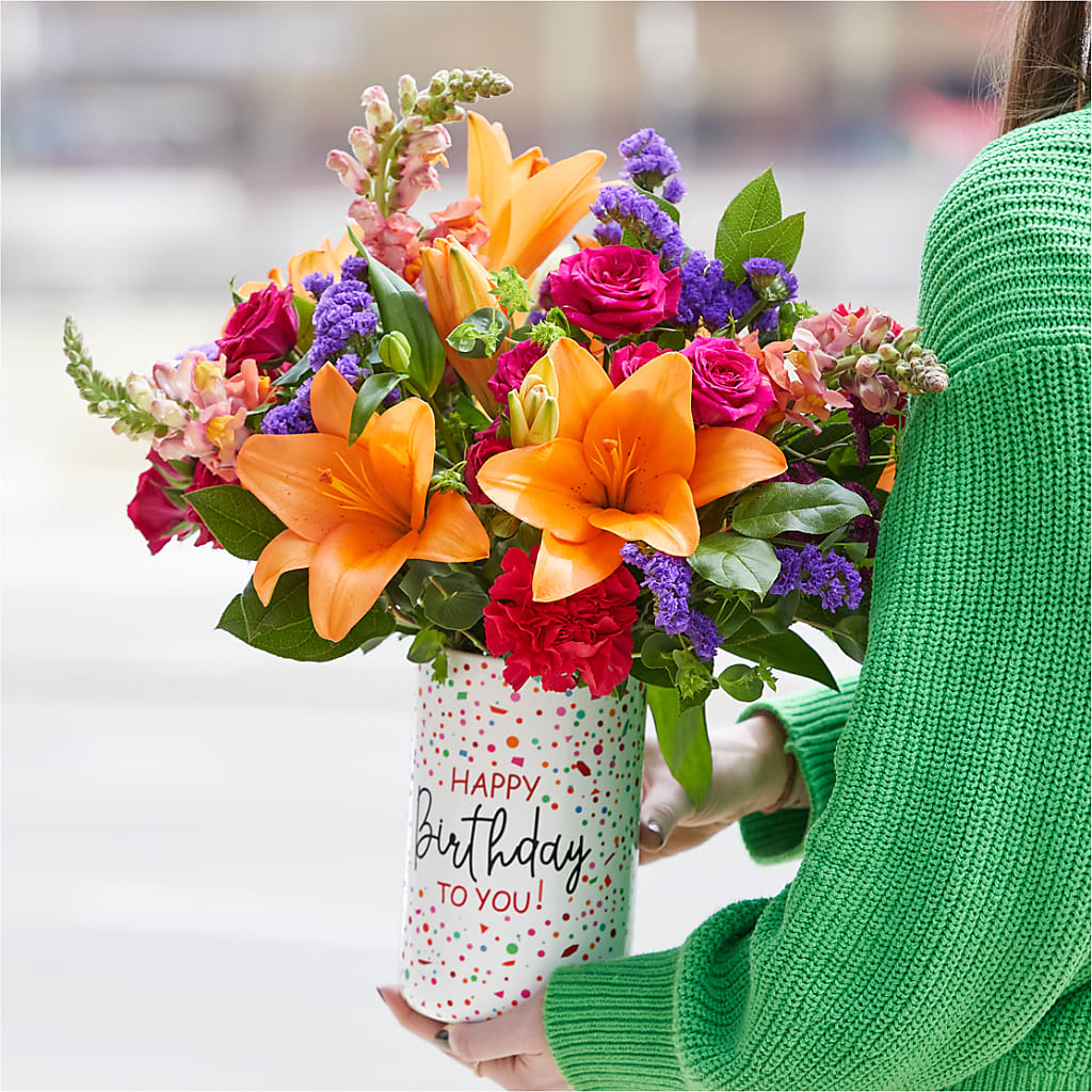 Birthday Palooza Bouquet – HELEN'S FLORIST AND GARDEN CENTER, Whitehouse Station NJ