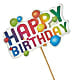 Happy Birthday Pick – HELEN'S FLORIST AND GARDEN CENTER, Whitehouse Station NJ
