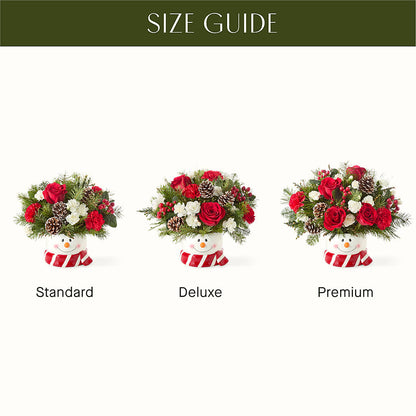 Jolly Snowman Bouquet – HELEN'S FLORIST AND GARDEN CENTER, Whitehouse Station NJ