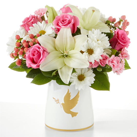 Whispers of Comfort Bouquet – HELEN'S FLORIST AND GARDEN CENTER, Whitehouse Station NJ