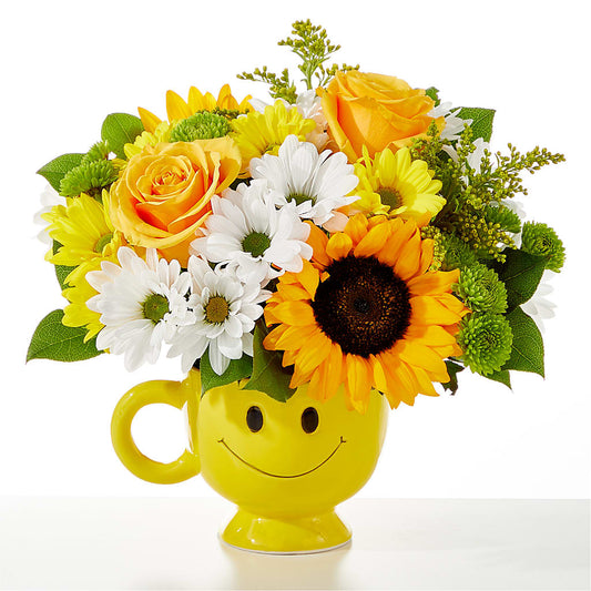 Be Happy Bouquet – HELEN'S FLORIST AND GARDEN CENTER, Whitehouse Station NJ