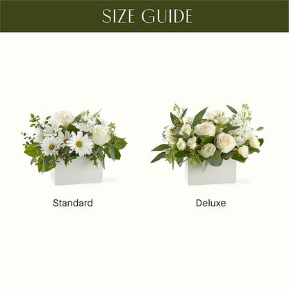 Fresh Linen Box Bouquet – HELEN'S FLORIST AND GARDEN CENTER, Whitehouse Station NJ