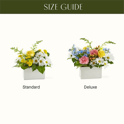 Sun Salutation Box Bouquet – HELEN'S FLORIST AND GARDEN CENTER, Whitehouse Station NJ
