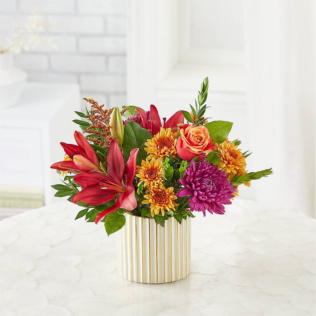 Burgundy Landscape Bouquet – HELEN'S FLORIST AND GARDEN CENTER, Whitehouse Station NJ